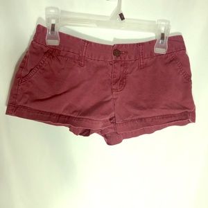 Junior's Mossimo Shorts Moroon sz 3
